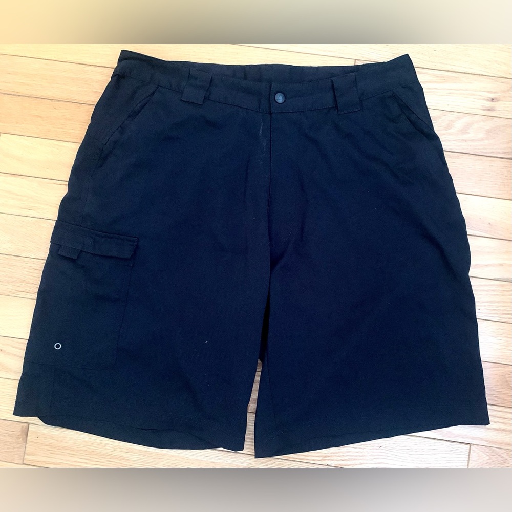 Avia Black Cargo Sport Shorts